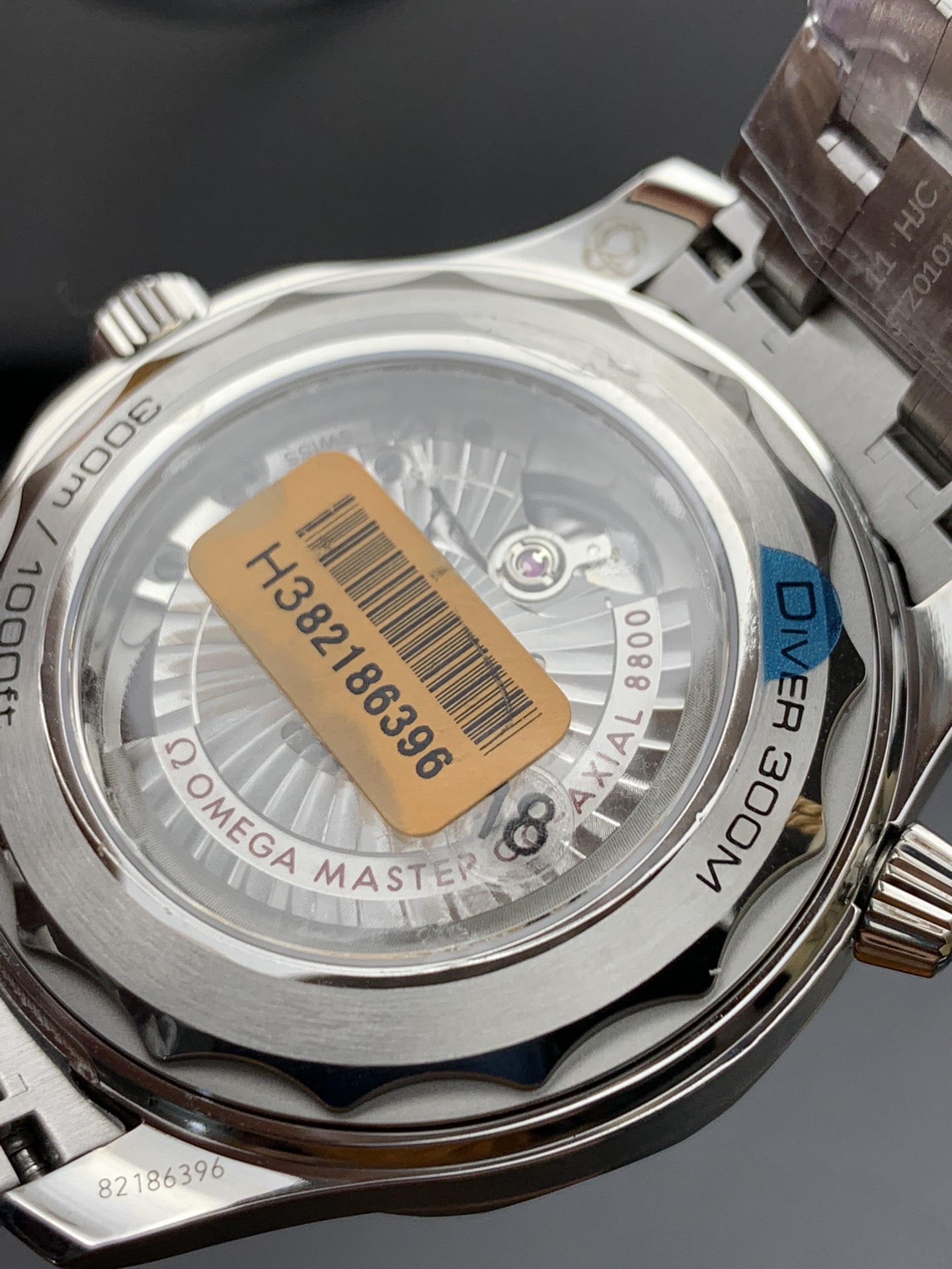 Omega 蓝灰海马300