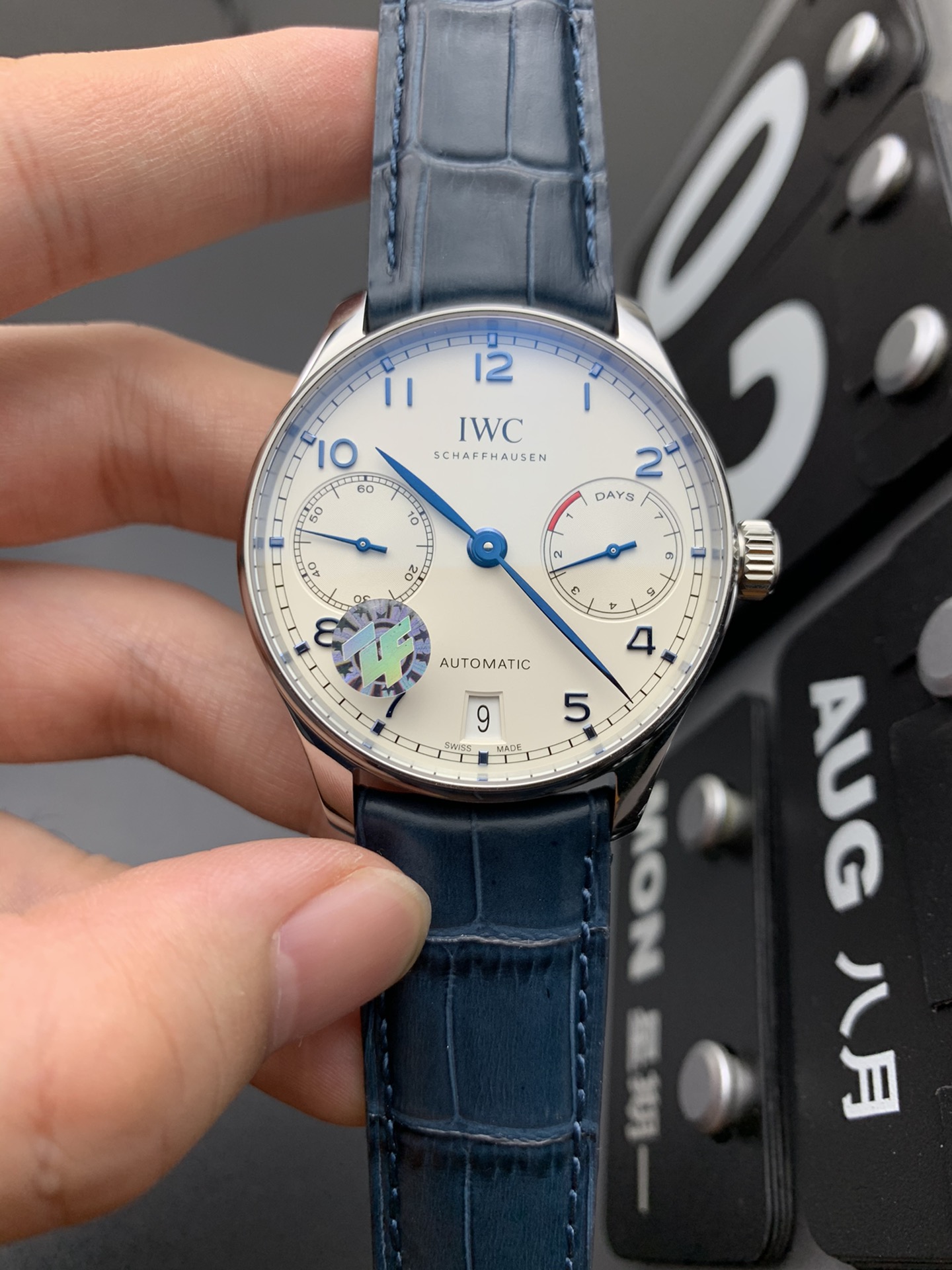 IWC 白面蓝针葡七