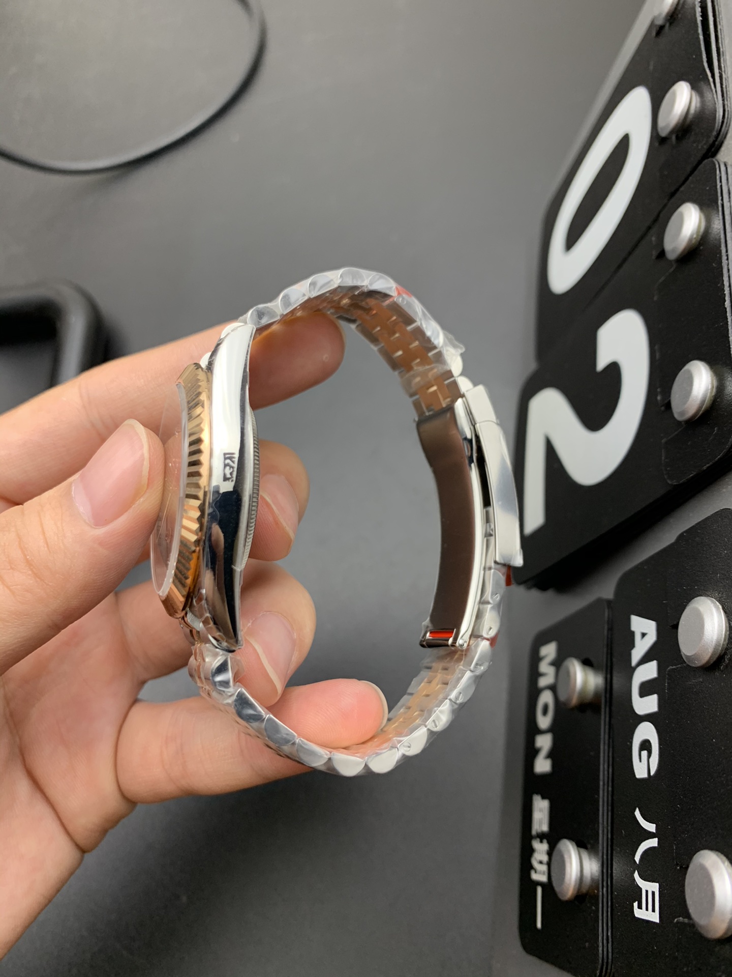 Rolex 玫瑰金日志