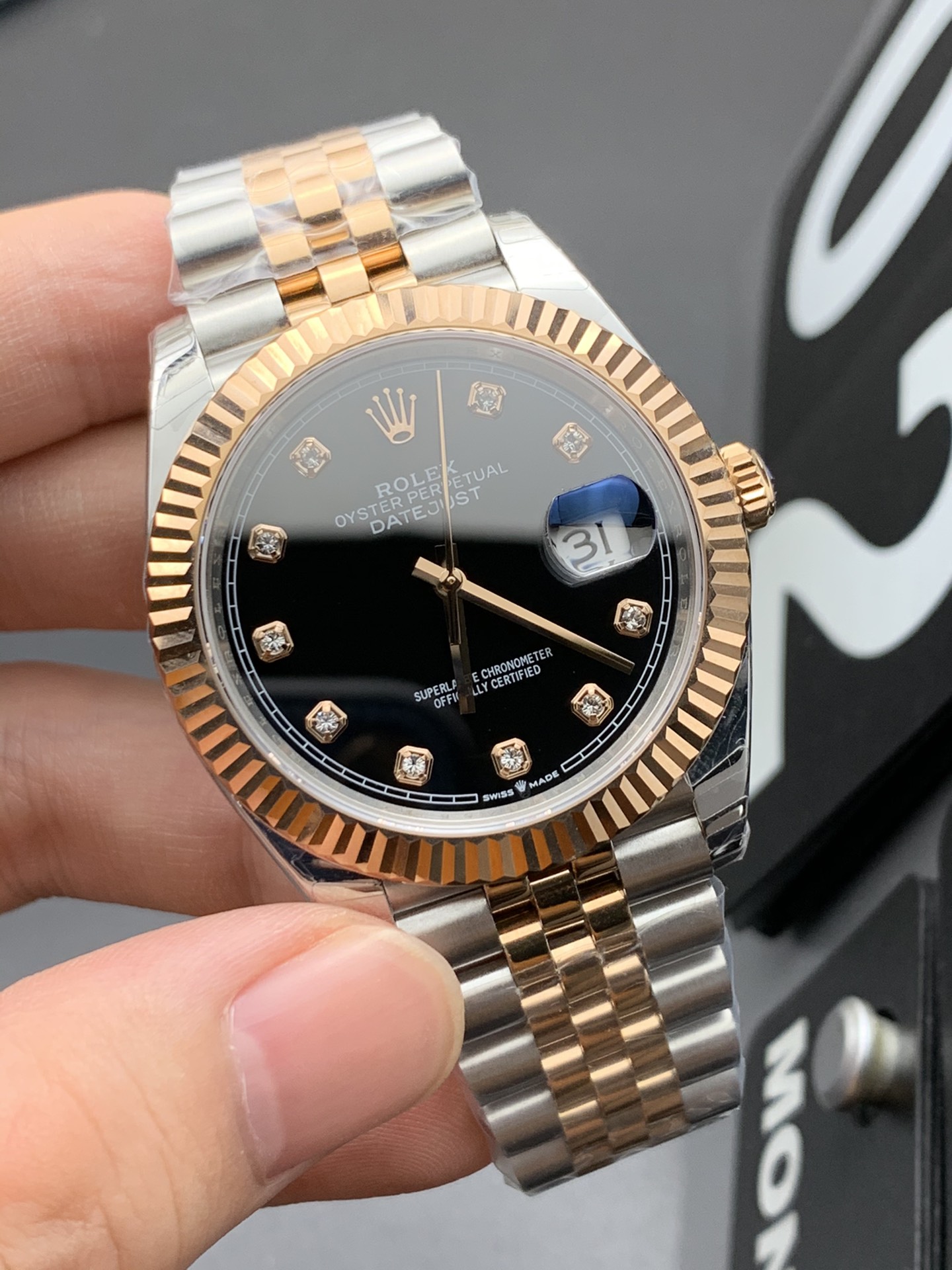 Rolex 玫瑰金日志