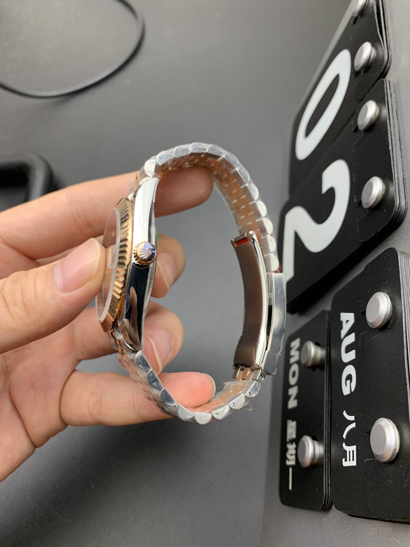 Rolex 玫瑰金日志