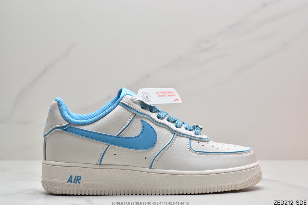260 耐克Nike Air Force 1 Low 白蓝满天星 空军一号UH8958-066