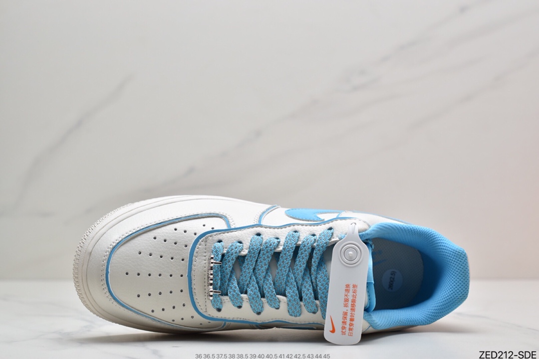260 耐克Nike Air Force 1 Low 白蓝满天星 空军一号UH8958-066