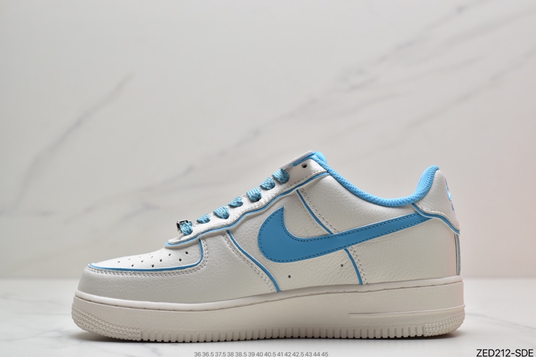 260 耐克Nike Air Force 1 Low 白蓝满天星 空军一号UH8958-066