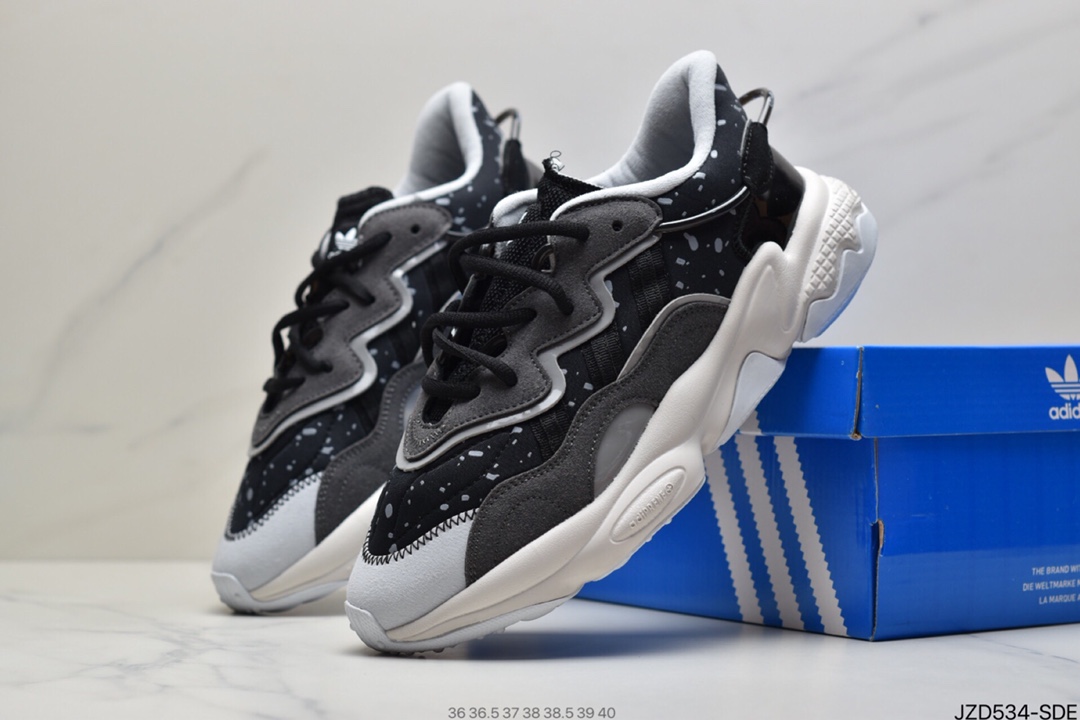 140 水管鞋老爹鞋  Adidas阿迪达斯三叶草休闲运动鞋 GFX6104