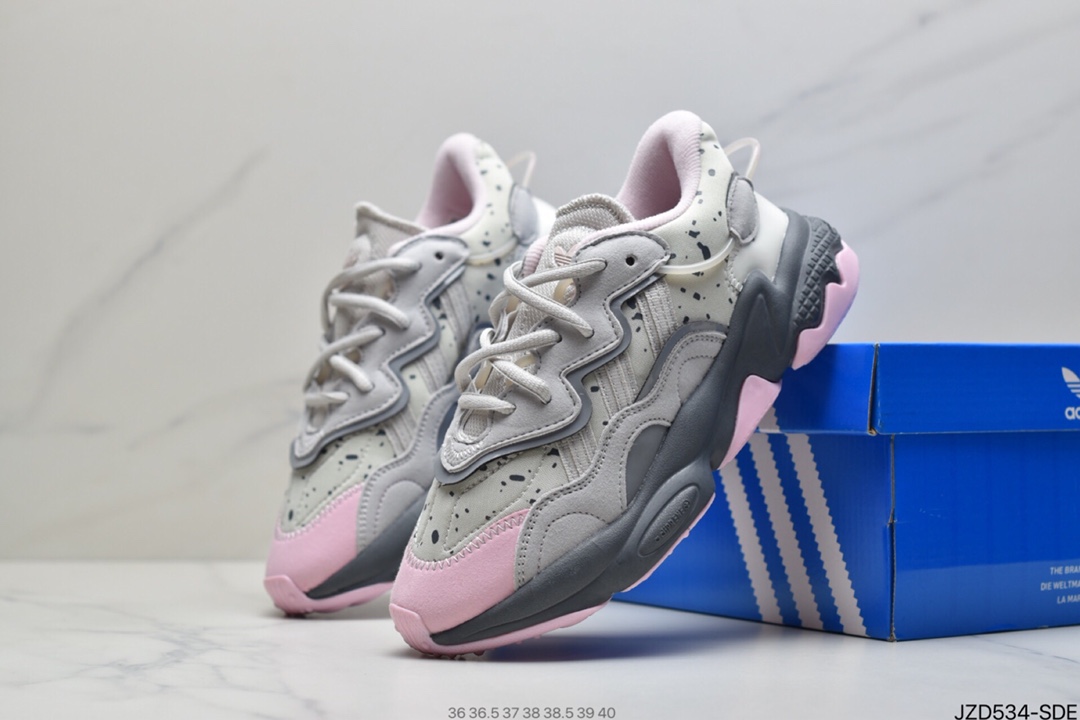 140 水管鞋老爹鞋  Adidas阿迪达斯三叶草休闲运动鞋 GFX6104