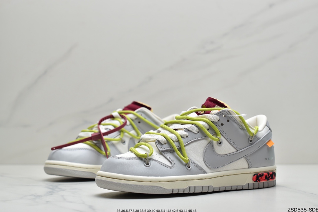 320  Off-White x Nike SB Dunk Low ”The 50”OW联名 DM1602