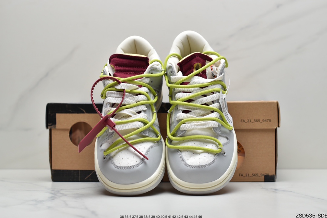 320  Off-White x Nike SB Dunk Low ”The 50”OW联名 DM1602