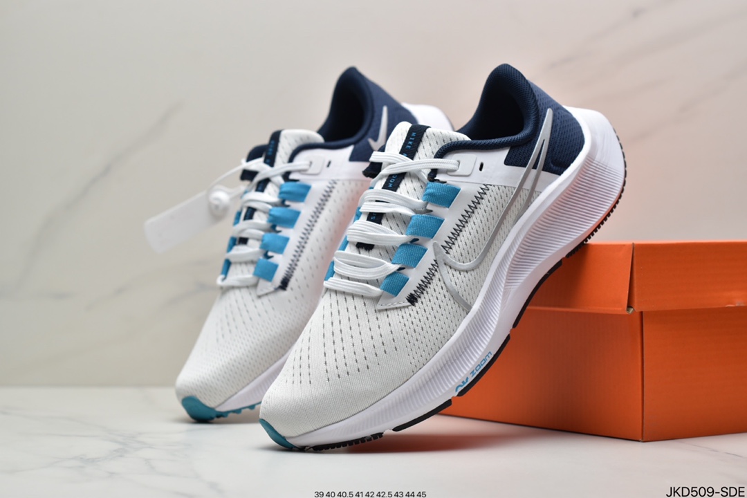 160 耐克Nike Air Zoom Pegasus 38 针织透气 登月38代CW7356-107