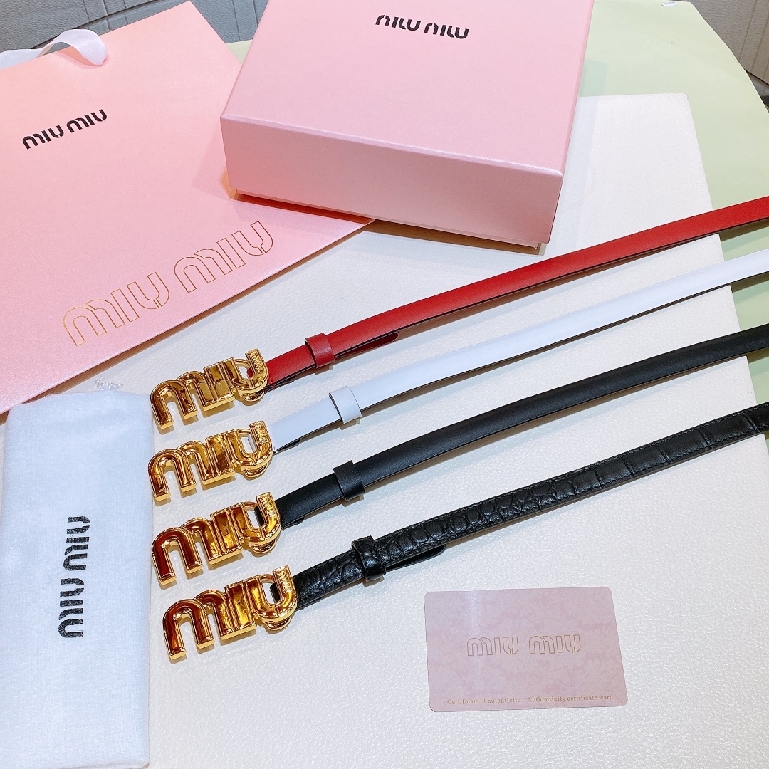 [Miu Miu Belts]MIU MIU 2021 Latest