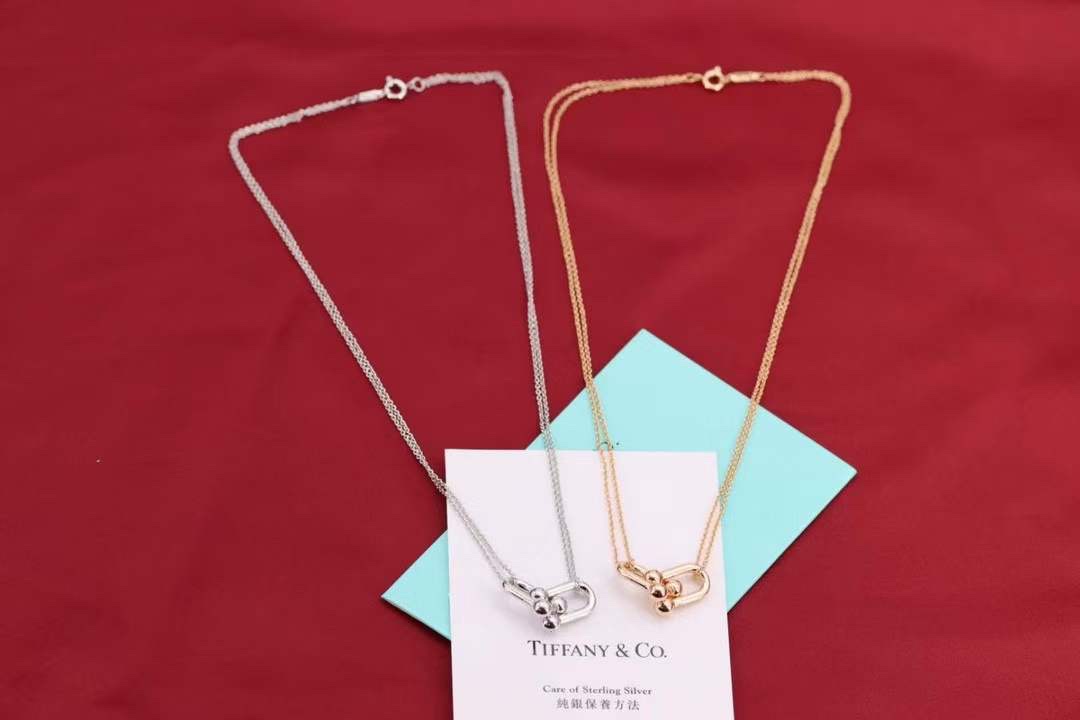 Tiffany & Co. Tiffany&Co.Hardwear U形竹节锁骨项链