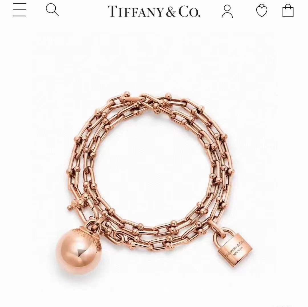 Tiffany & Co. Tiffany&Co. hardwear心锁圆球U型手链
