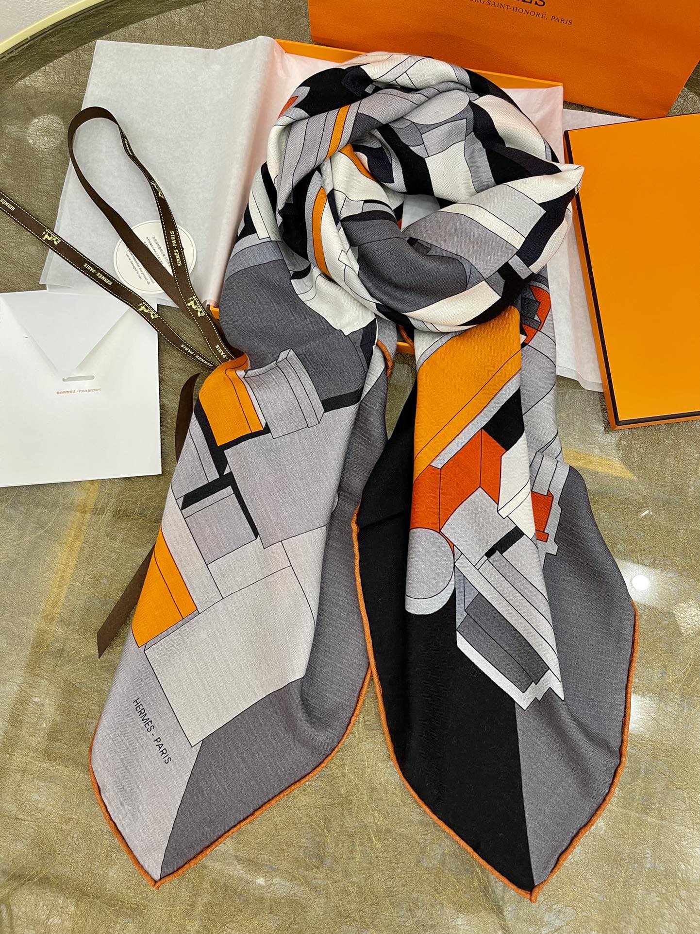 Hermes爱马仕21新品丝毛方巾