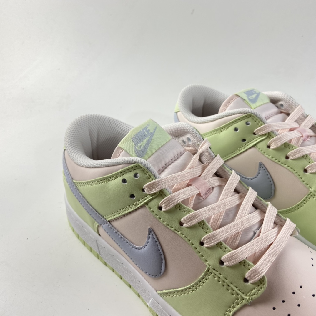 P280  NIKE Dunk SB Low SP 冰柠黄粉复古低帮休闲运动滑板板鞋 DD1503-600