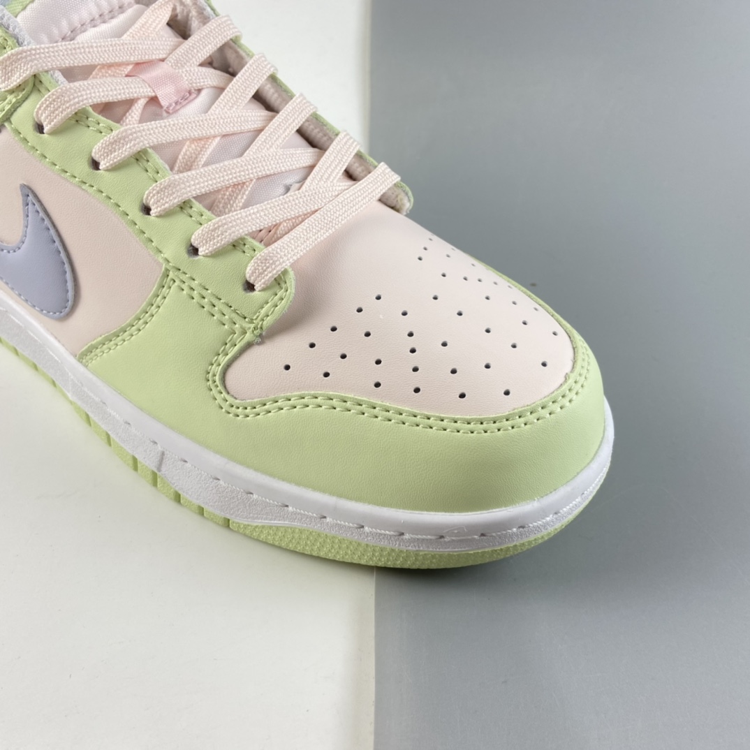 P280  NIKE Dunk SB Low SP 冰柠黄粉复古低帮休闲运动滑板板鞋 DD1503-600
