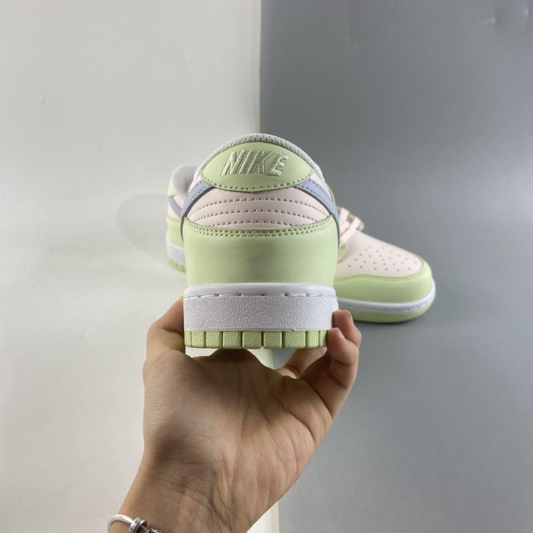P280  NIKE Dunk SB Low SP 冰柠黄粉复古低帮休闲运动滑板板鞋 DD1503-600
