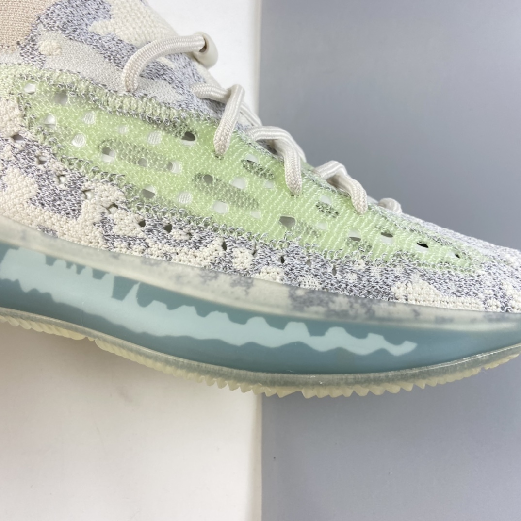 P360  Ad Originals YEEZY BOOST 380 V1“Alien Blue”百搭轻便袜子慢跑鞋 GW0304