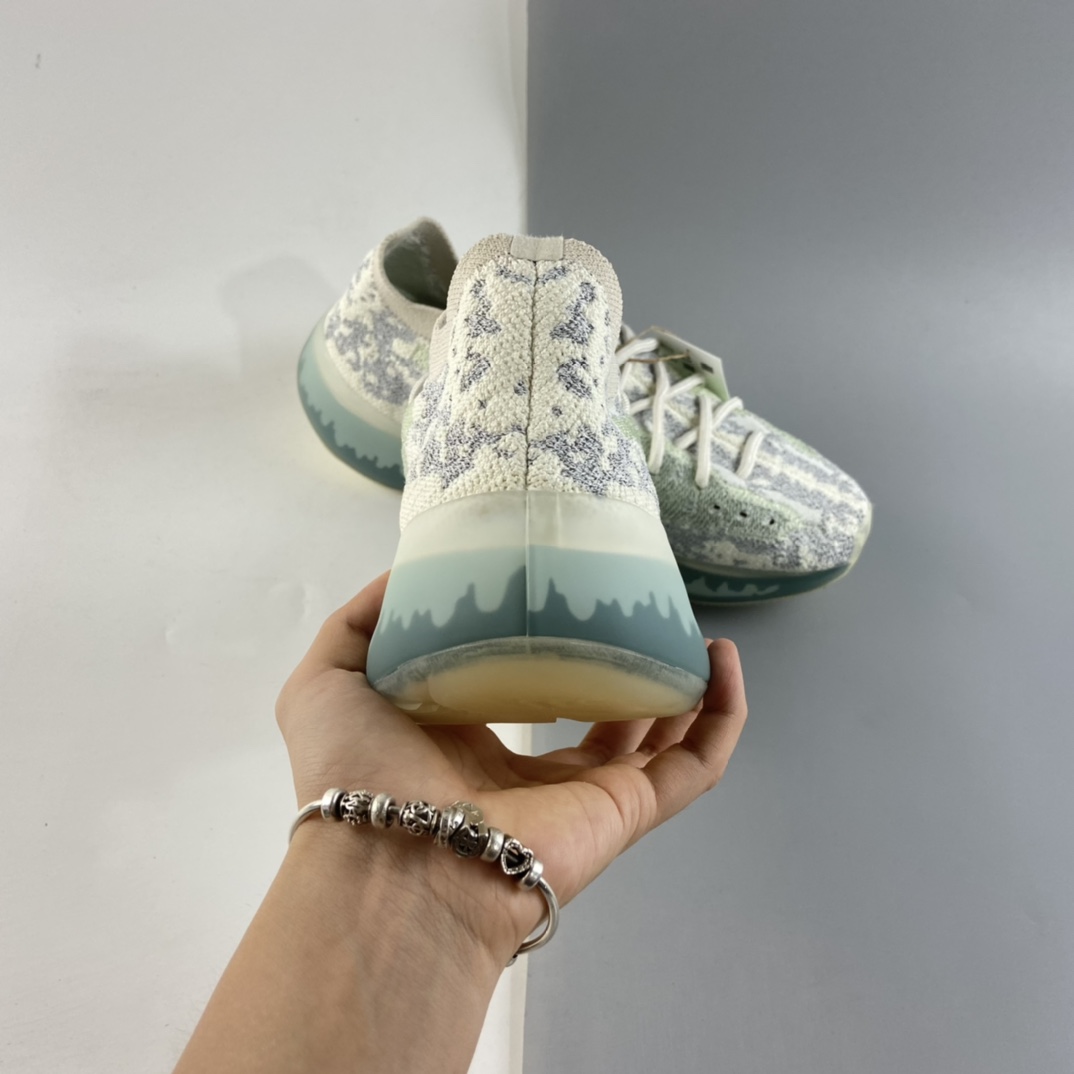 P360  Ad Originals YEEZY BOOST 380 V1“Alien Blue”百搭轻便袜子慢跑鞋 GW0304