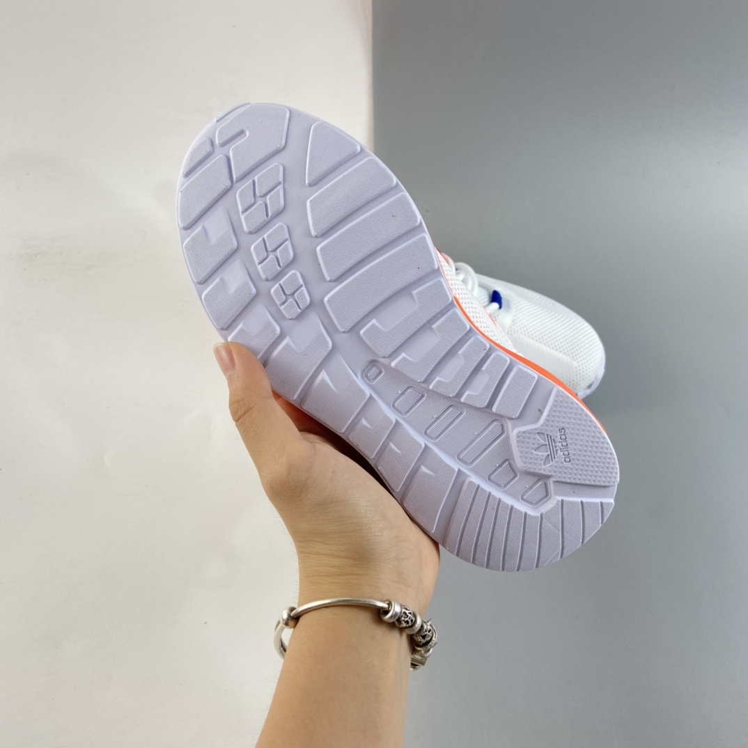 P120  Ad ZX 2K Boost 网纱针织呼吸面套脚休闲运动慢跑鞋 童鞋 FX9531