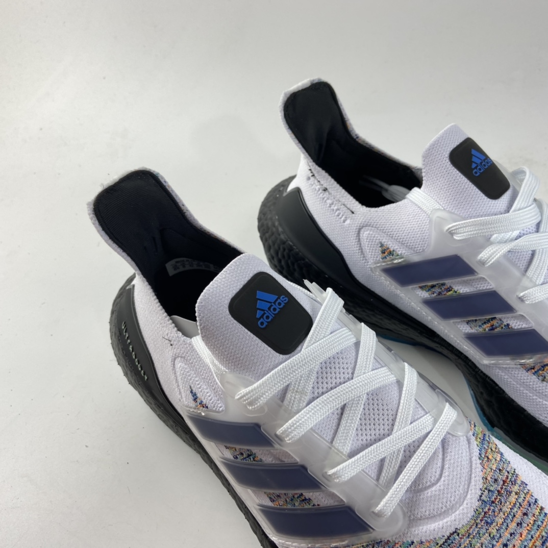 P200  AD UltraBoost 21 加厚爆米花袜套式针织鞋面休闲运动慢跑鞋 GZ3194
