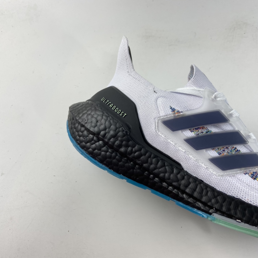 P200  AD UltraBoost 21 加厚爆米花袜套式针织鞋面休闲运动慢跑鞋 GZ3194