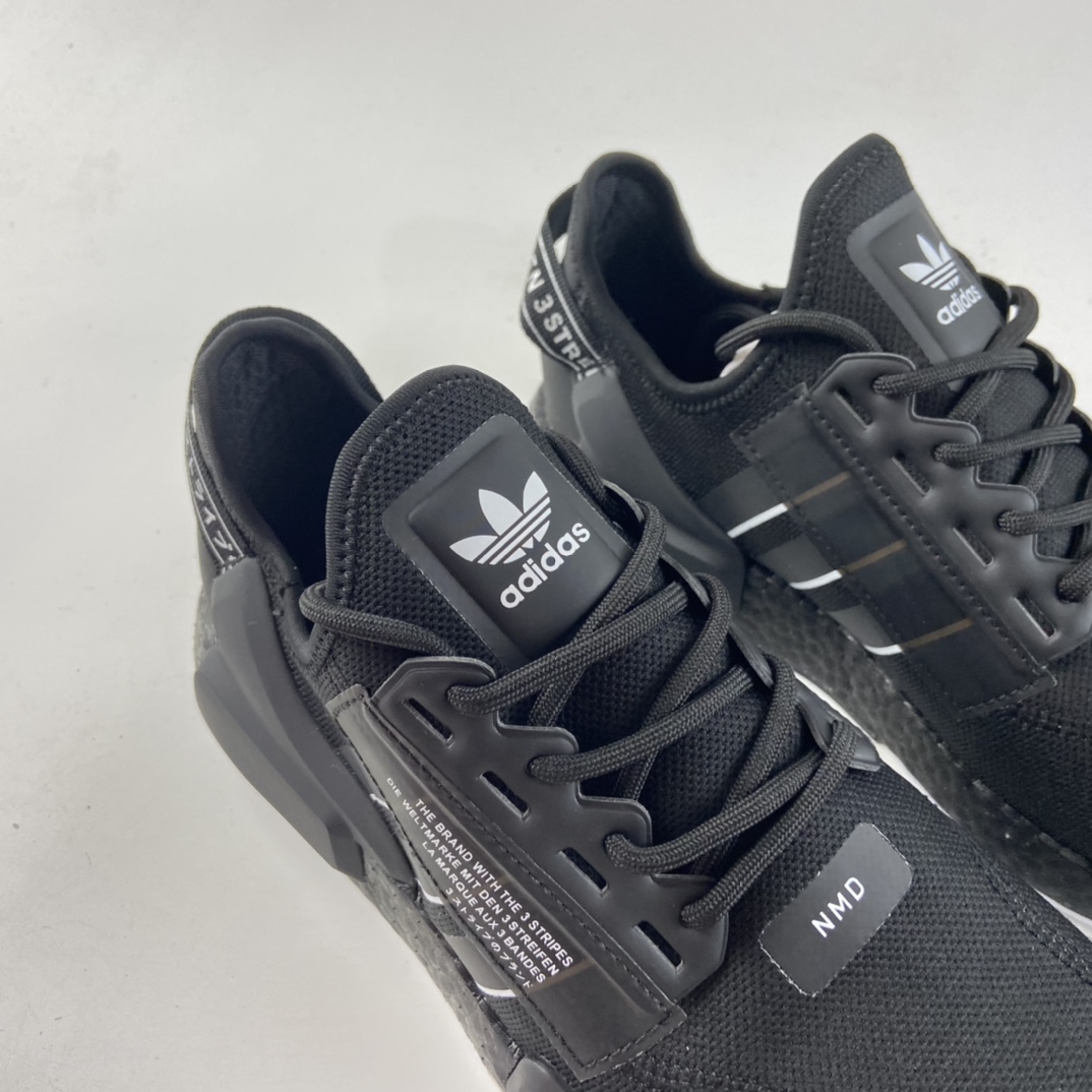 P200  Ad NMD Boost 阿迪达斯爆米花超弹中底 针织网面休闲跑鞋 GV7556