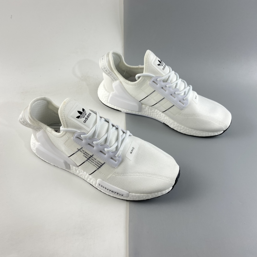 P200  Ad NMD Boost 阿迪达斯爆米花超弹中底 针织网面休闲跑鞋 GV7557