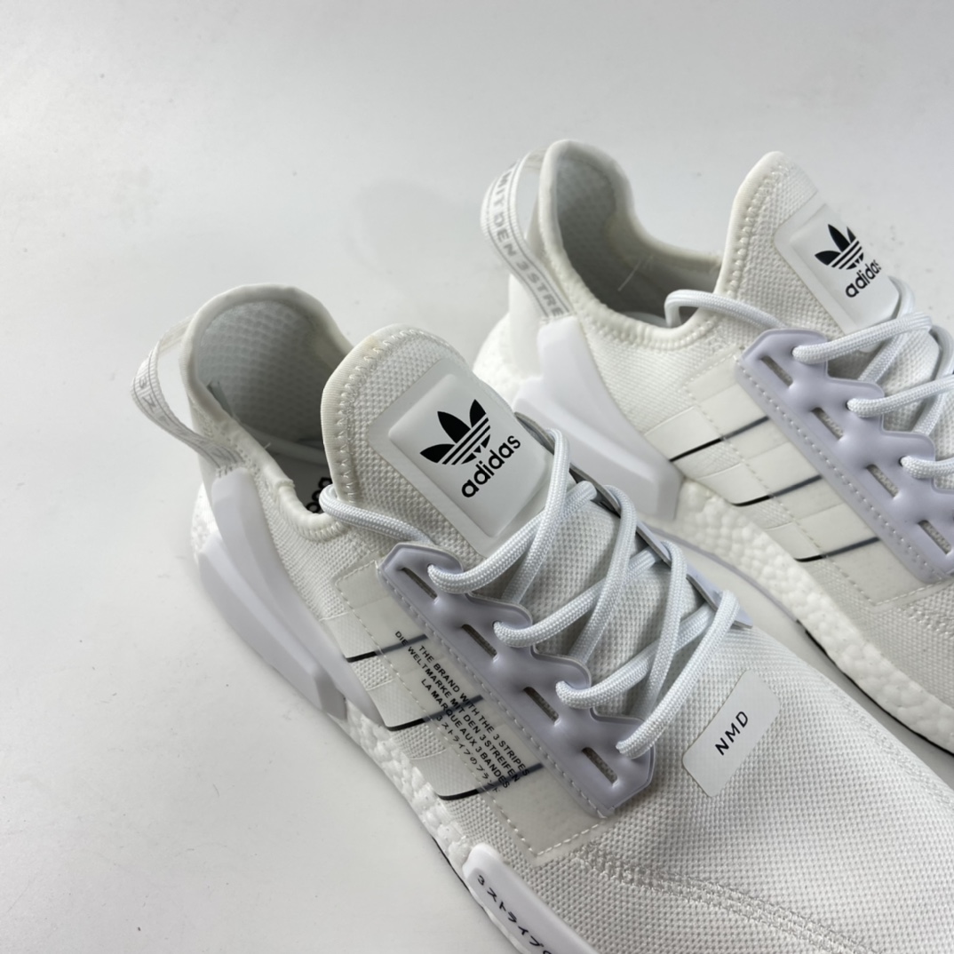 P200  Ad NMD Boost 阿迪达斯爆米花超弹中底 针织网面休闲跑鞋 GV7557
