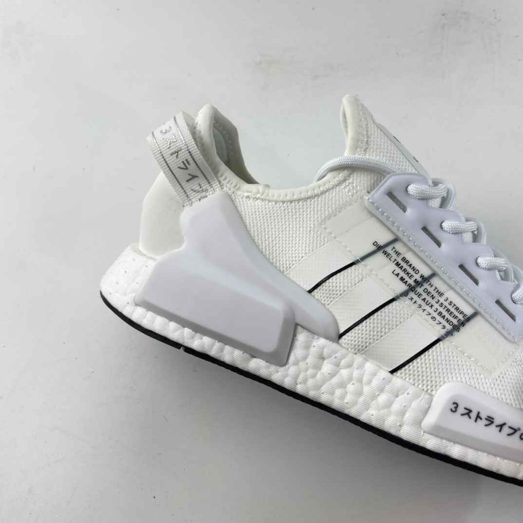 P200  Ad NMD Boost 阿迪达斯爆米花超弹中底 针织网面休闲跑鞋 GV7557
