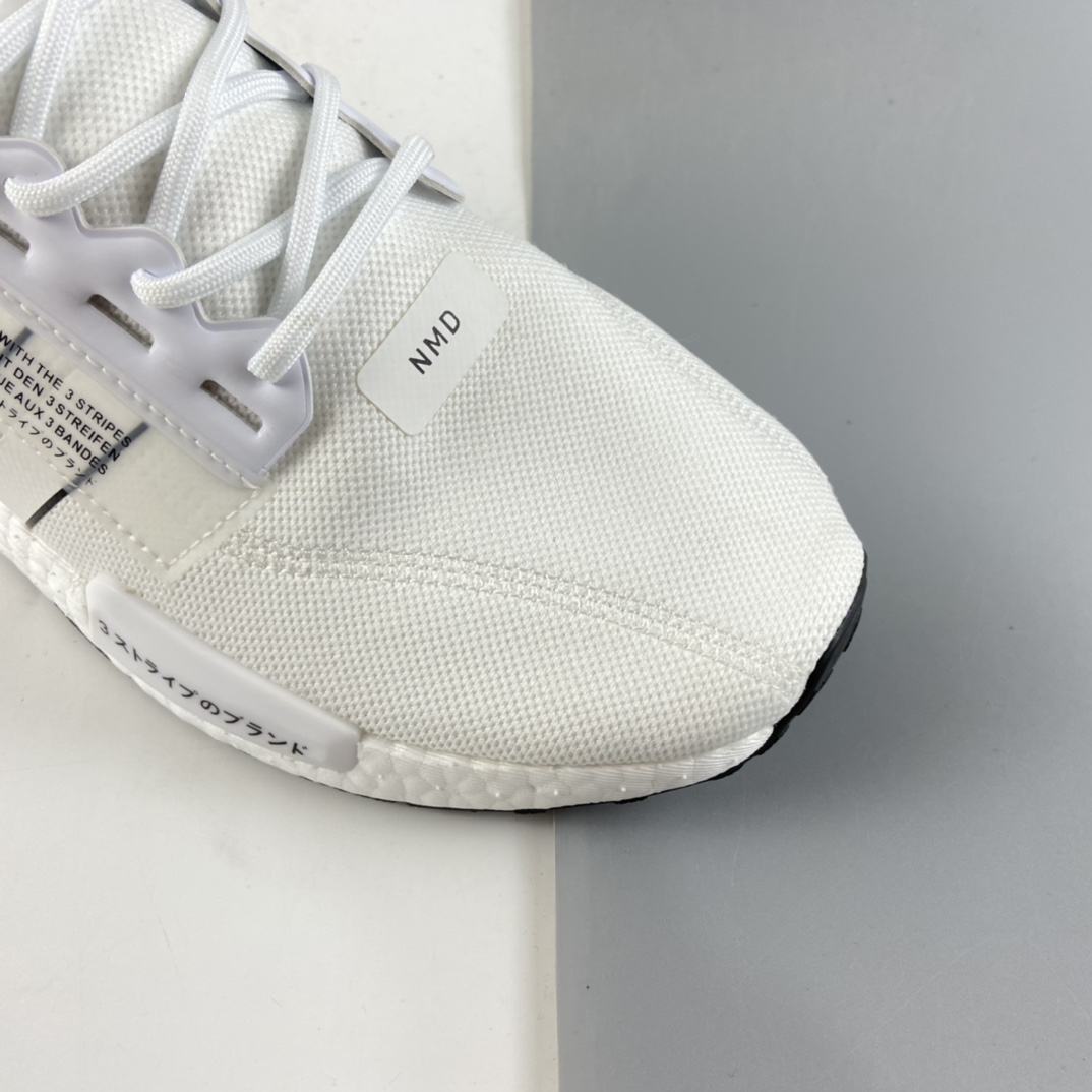 P200  Ad NMD Boost 阿迪达斯爆米花超弹中底 针织网面休闲跑鞋 GV7557