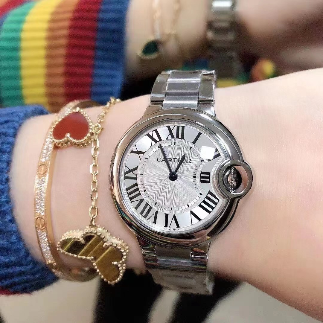 Cartier 你们一直想找我推荐送老婆送情人的 蓝气球~33mm来了，上手 原装机芯系列