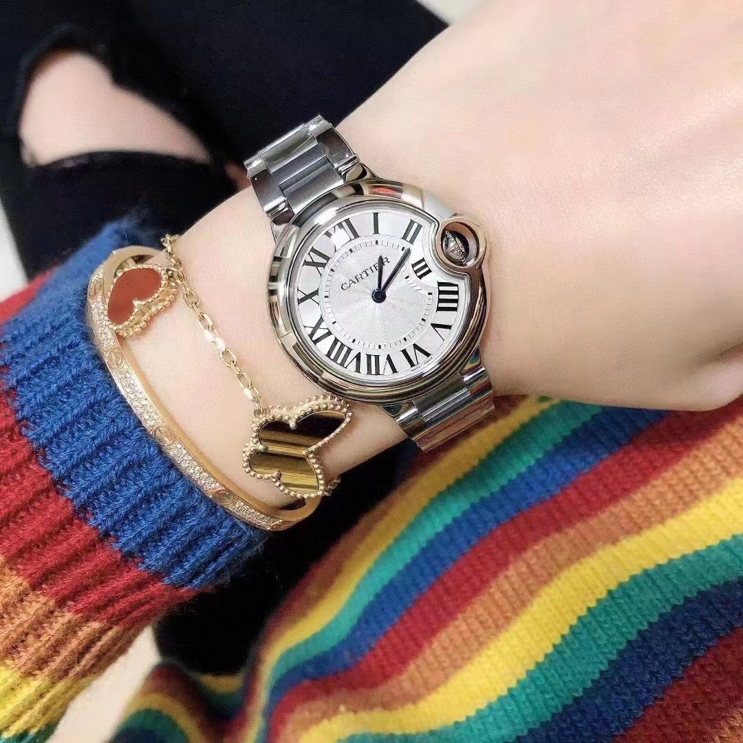Cartier 你们一直想找我推荐送老婆送情人的 蓝气球~33mm来了，上手 原装机芯系列