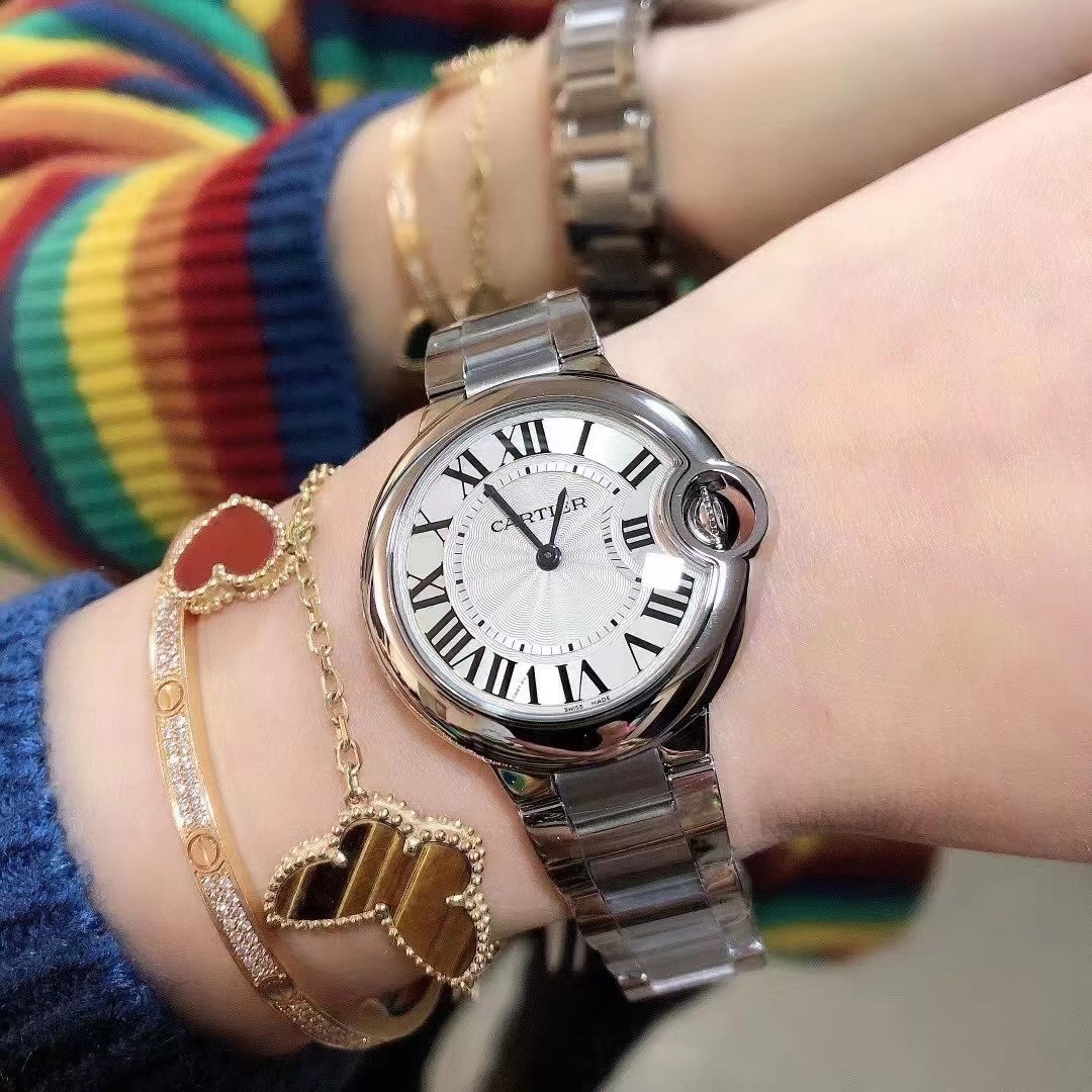 Cartier 你们一直想找我推荐送老婆送情人的 蓝气球~33mm来了，上手 原装机芯系列
