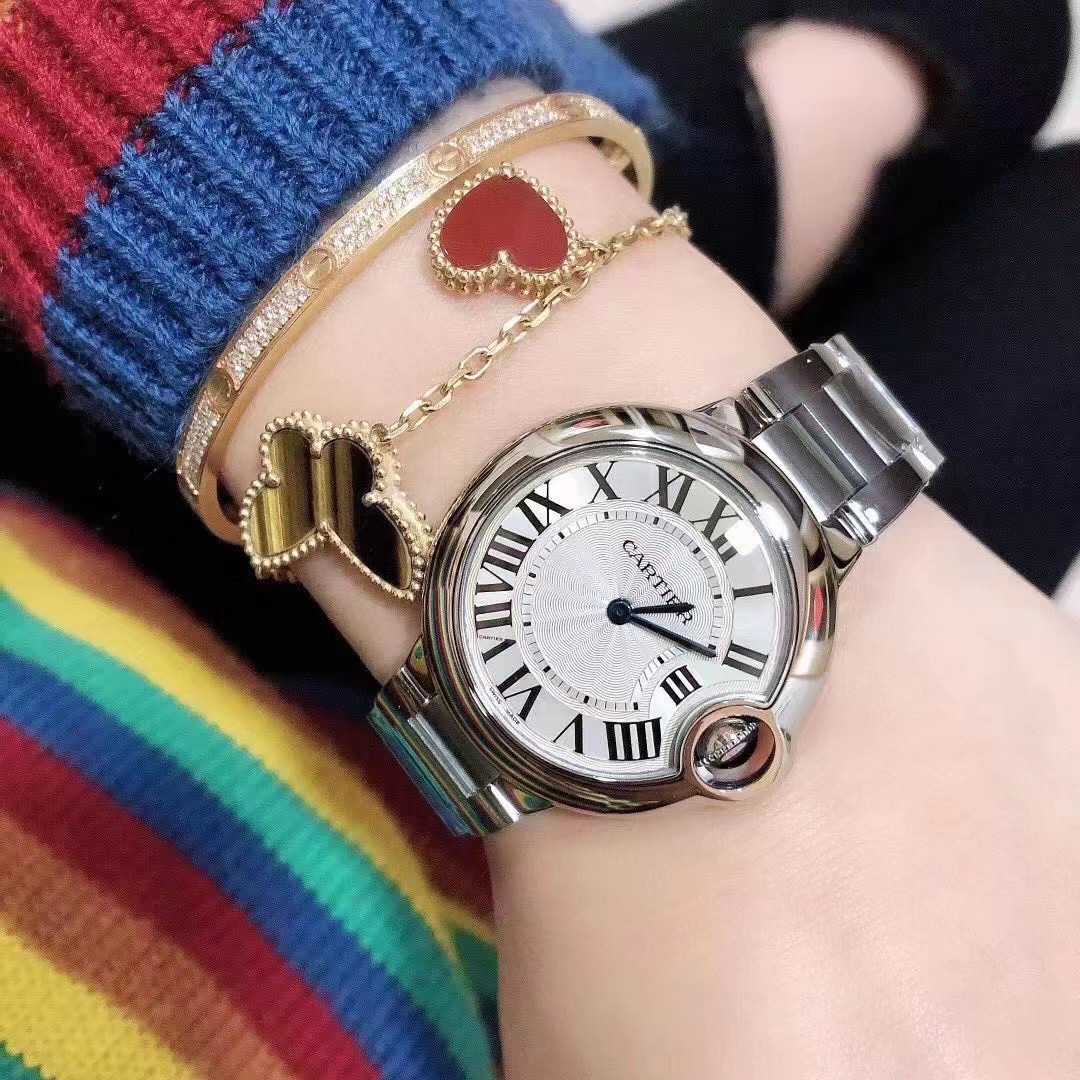 Cartier 你们一直想找我推荐送老婆送情人的 蓝气球~33mm来了，上手 原装机芯系列
