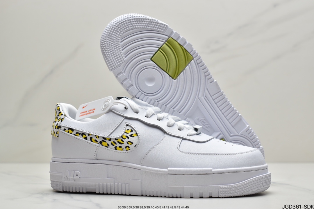 180 耐克/NIKE 耐克空军低帮板鞋  白豹纹 DH9632-101