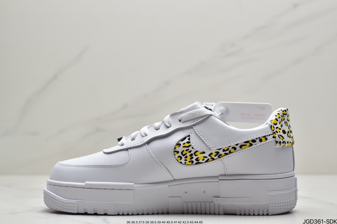180 耐克/NIKE 耐克空军低帮板鞋  白豹纹 DH9632-101