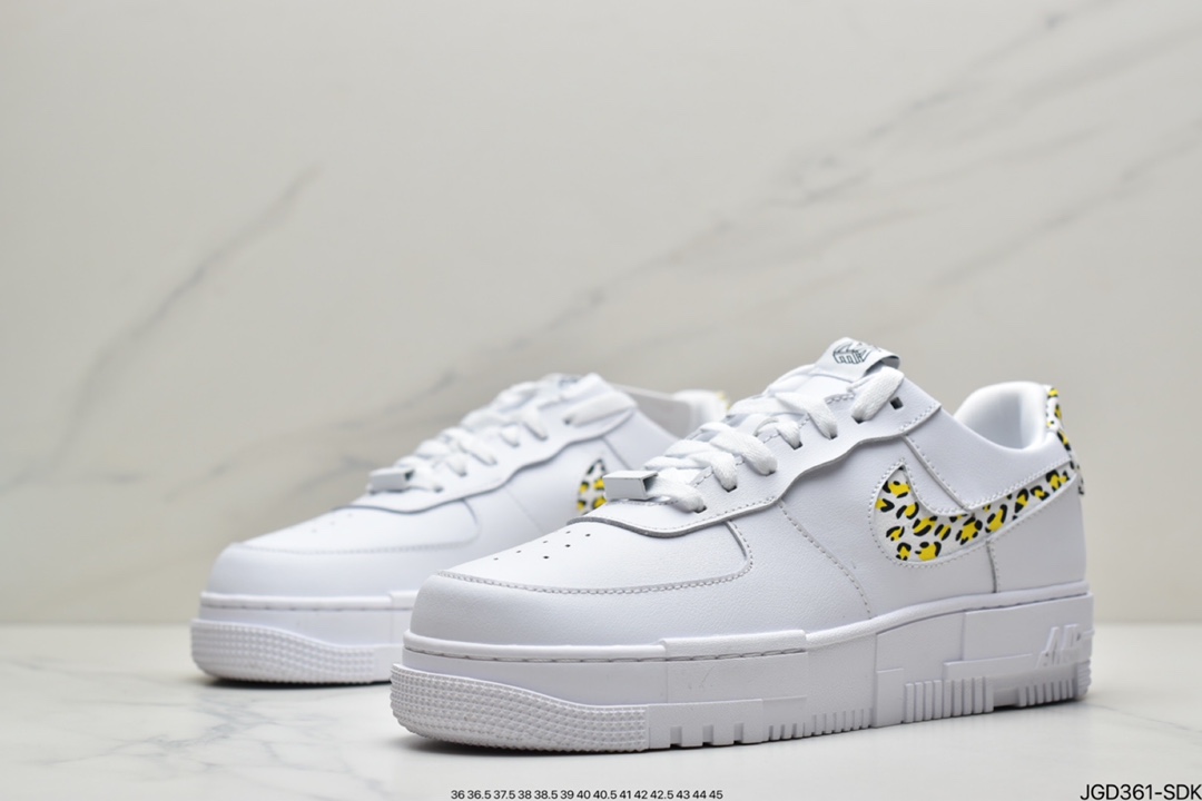 180 耐克/NIKE 耐克空军低帮板鞋  白豹纹 DH9632-101