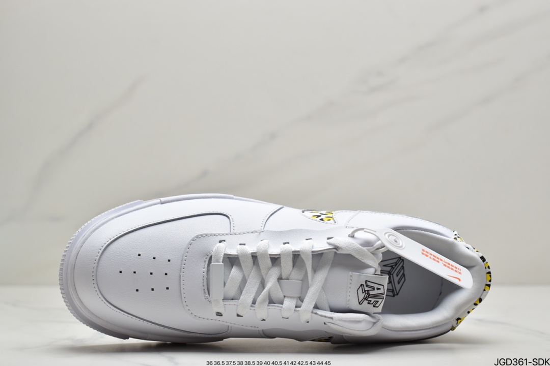 180 耐克/NIKE 耐克空军低帮板鞋  白豹纹 DH9632-101