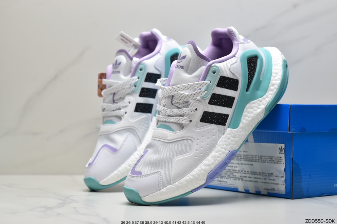 230 Originals 2020 Day Jogger Boost”Grey/Laser Reflectiv”2022版慢跑者系列高弹复古HO3262