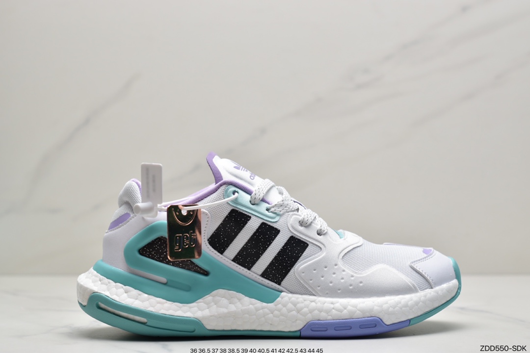 230 Originals 2020 Day Jogger Boost”Grey/Laser Reflectiv”2022版慢跑者系列高弹复古HO3262