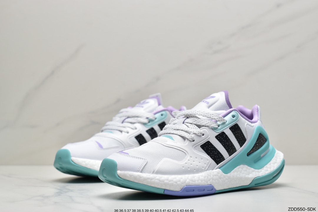 230 Originals 2020 Day Jogger Boost”Grey/Laser Reflectiv”2022版慢跑者系列高弹复古HO3262