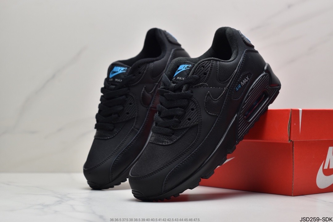 200 耐克Nike WMNS Air Max 90 ”Solar Flare”复古气垫百搭休闲运动慢跑鞋CZ3950-100