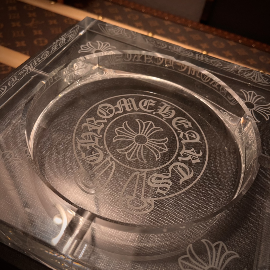 Chrome Hearts K9 Crystal Ashtray - Comprehensive 2