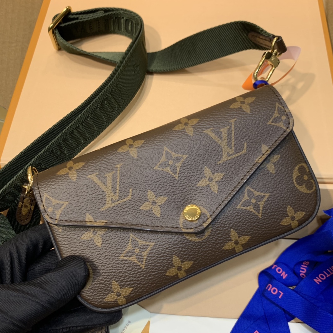Louis Vuitton Multi Pochette F licie Monogram crossbody everyday