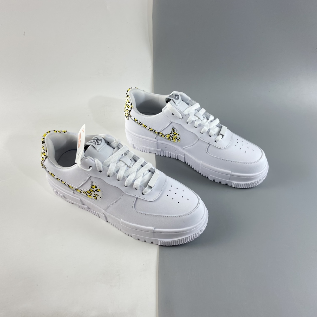 P200  NIKE Air Force 1 Pixel 解构风空军一号低帮休闲板鞋 DH9632-101