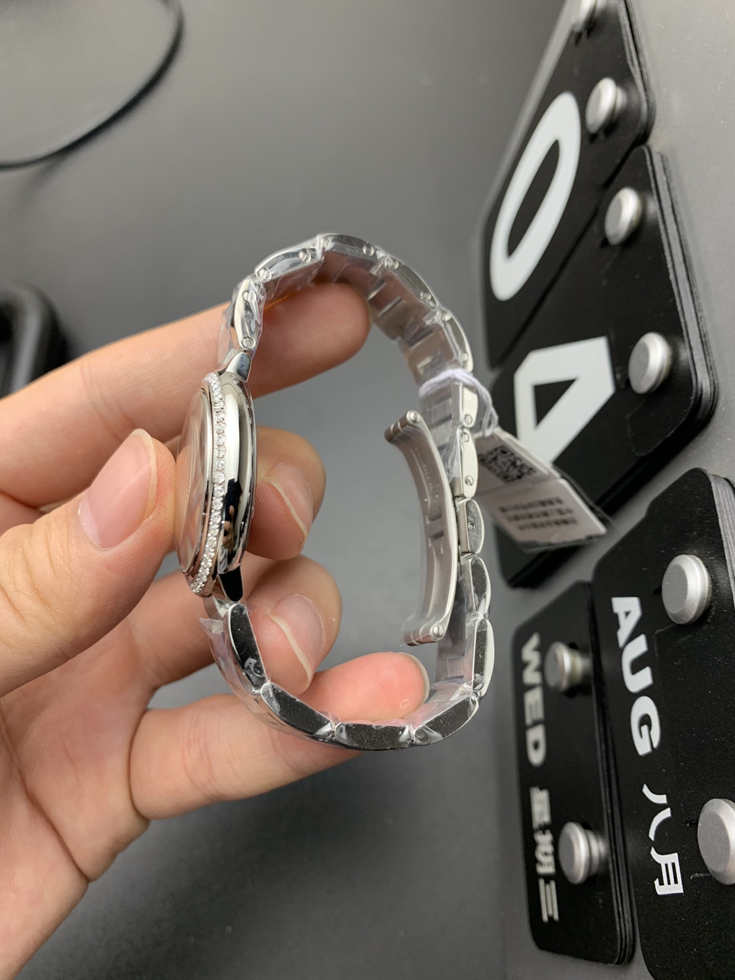 Cartier V6 33定做莫桑钻