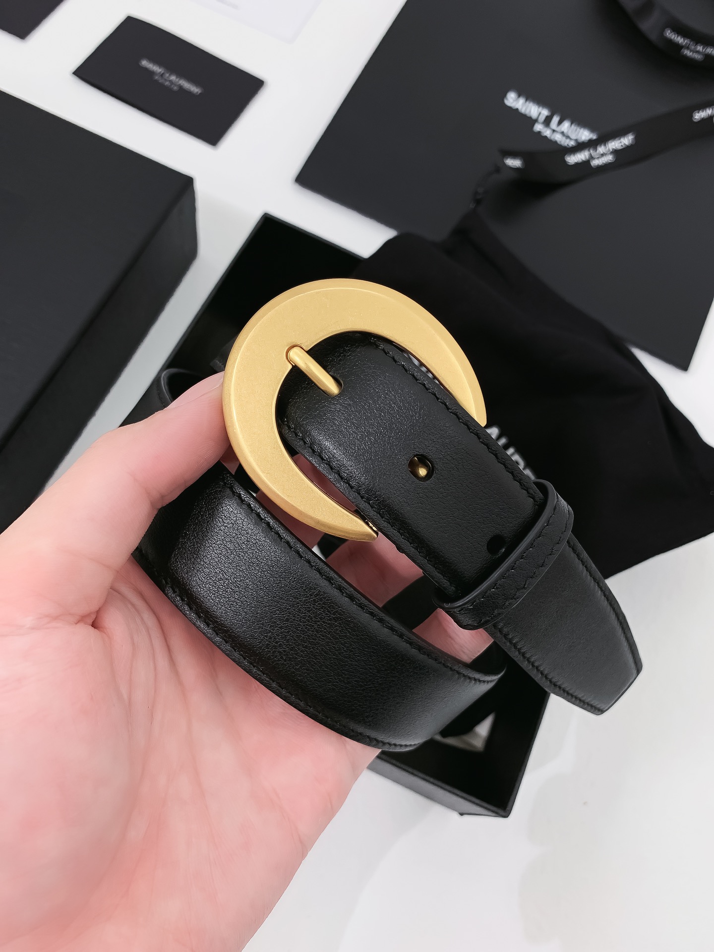 Types of Leatherlines for Gold Plating with Copper Buttons: 3 Options, 95-110CM Codes - 图片 2