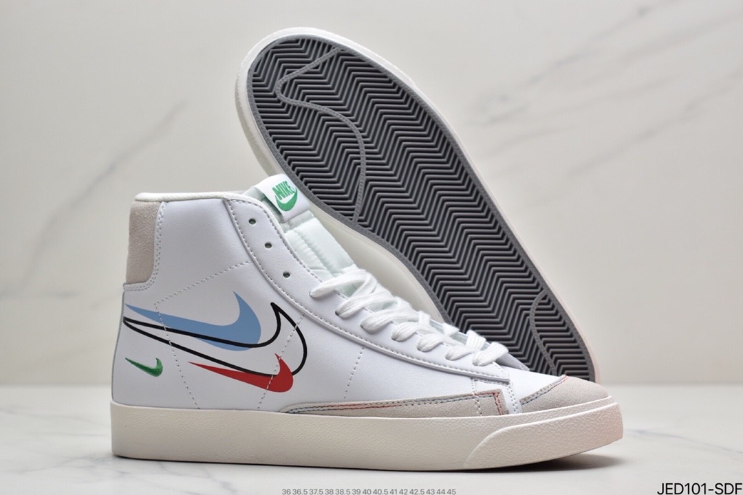 150 耐克Nike Blazer Mid ’1977 VNTG 经典开拓者高帮百搭休闲运动板鞋 DN7996-101