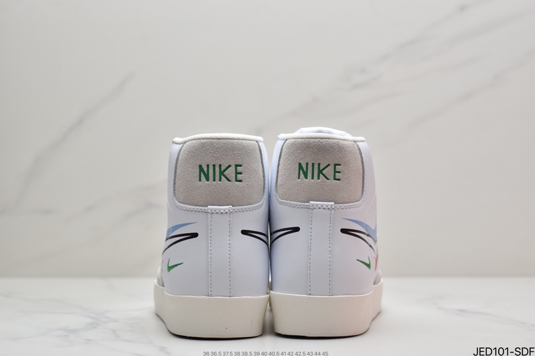 150 耐克Nike Blazer Mid ’1977 VNTG 经典开拓者高帮百搭休闲运动板鞋 DN7996-101