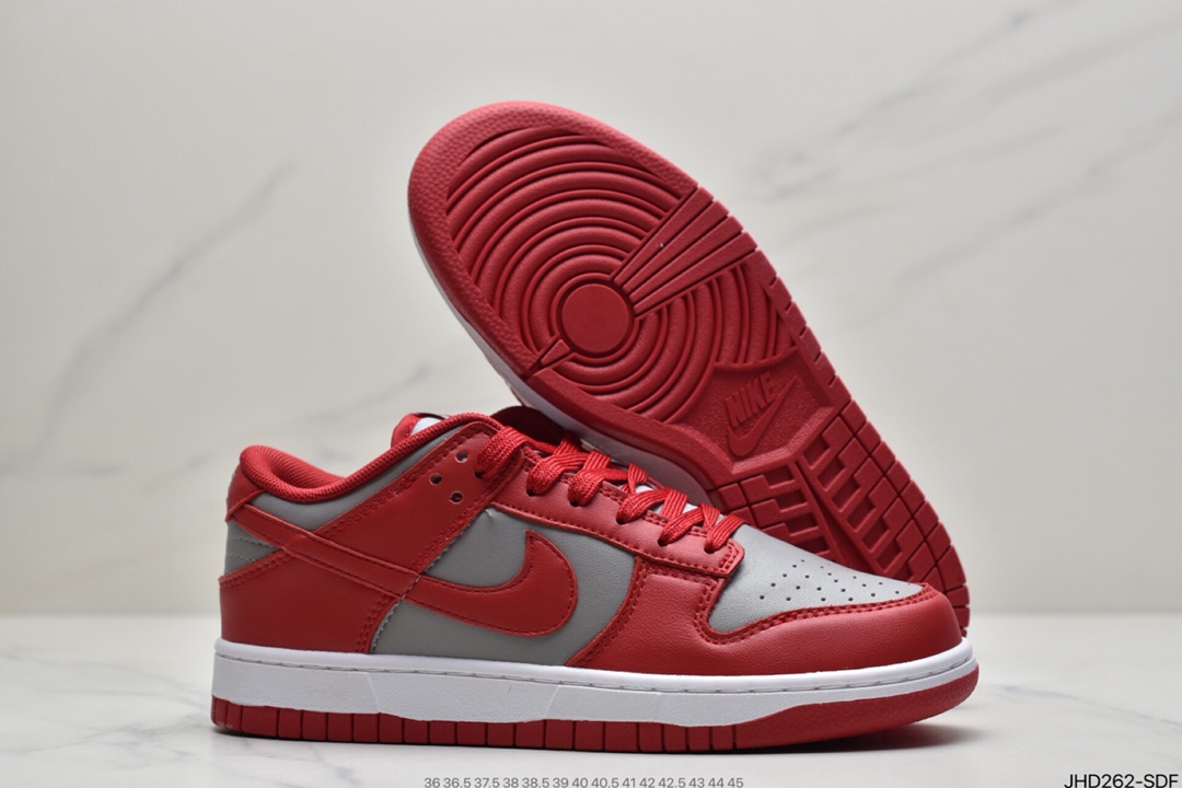 190 耐克Nike SB Dunk Low PRO QS大学灰红扣篮系列低帮休闲运动滑板板鞋DD1391-002